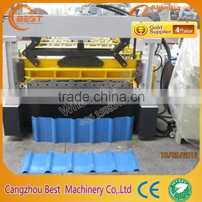 Equipments Producing Sheet Roll Forming Building Machine