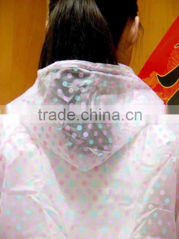 high quality pvc raincoat