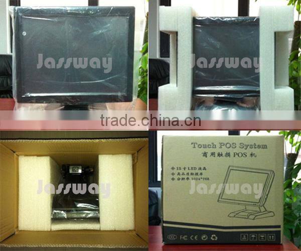 12'' embedded all-in-one touch POS system