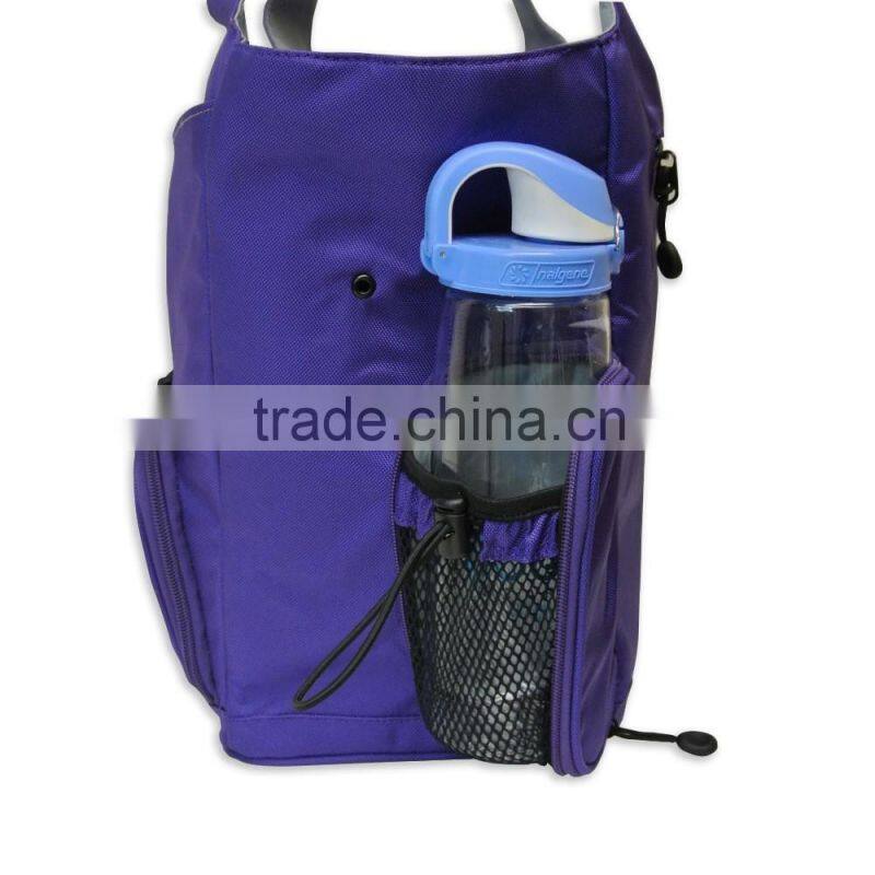 Customized Yoga Mat Tote Bag with Bottle Pocket Carrier Pilates Mat Bag(YX-Z161)