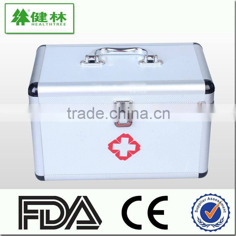 family type water proof aluminum empty first aid box