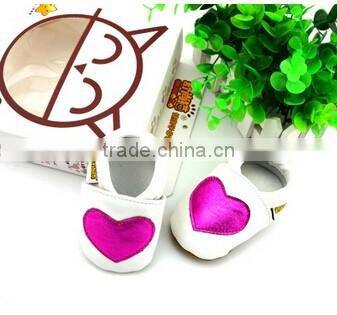 New leather baby girl shoes baby shoe