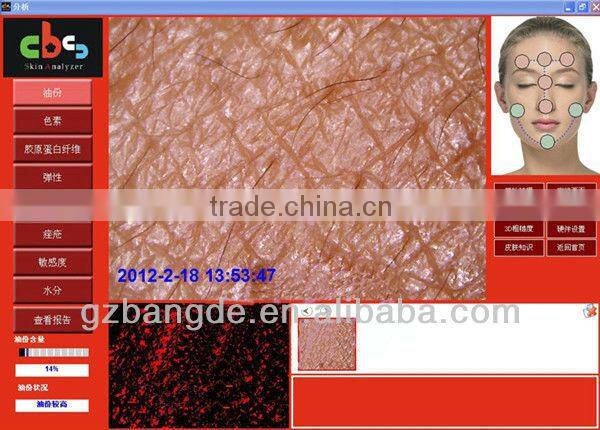 High Resolution Analysis Beauty Equipment for Skin and Hair beauty machine BD-P019