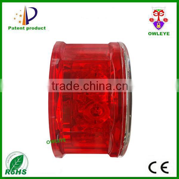 road security solar rotating lighting warning beacon