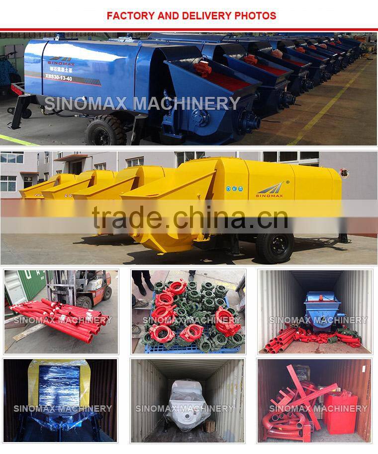 20 25 30 40m3/h Small Concrete Pump for sale in China with Top Quality