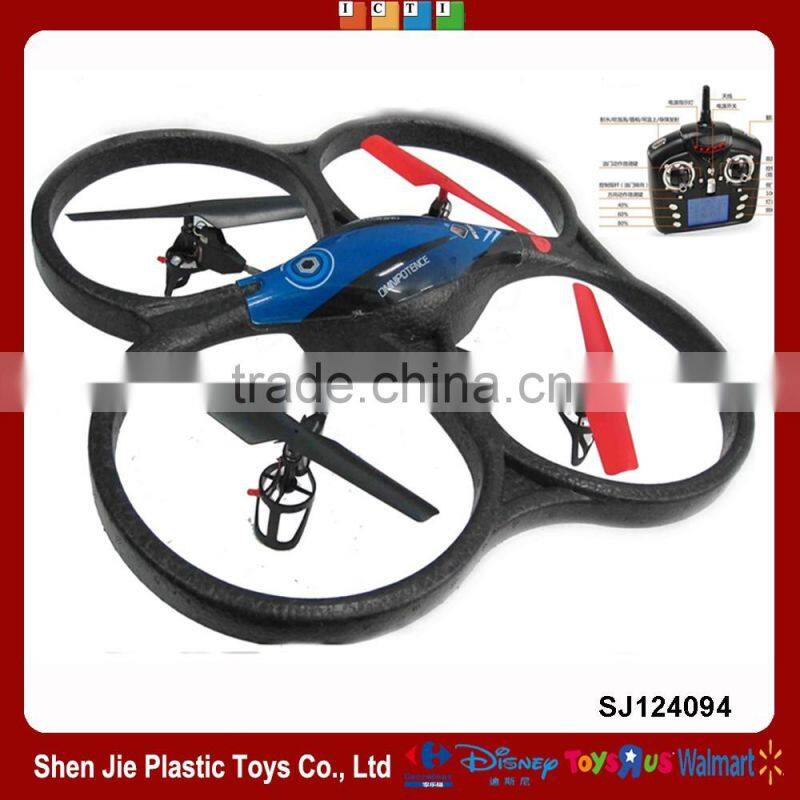 2.4G unmanned aircraft remote control quadcopter with colorful lights