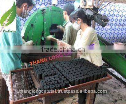 New no chemical barbecue coconut shell charcoal briquettes