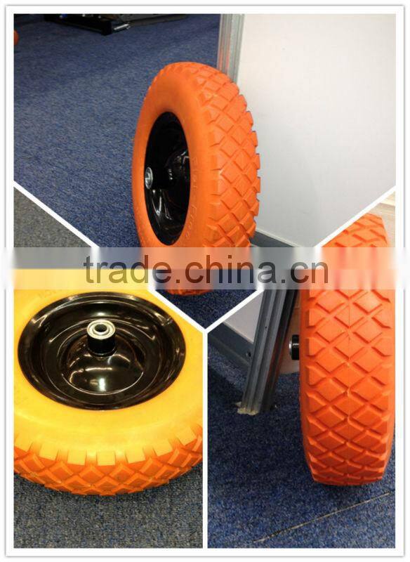 PU wheel no flat foam wheel 16"*4" (4.00-8)