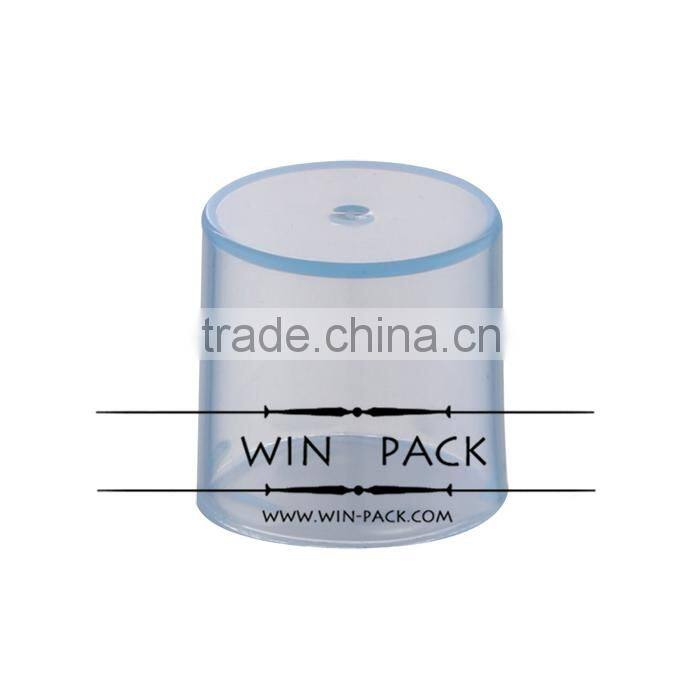 15ml 25ml clear perfume vial with blue plastic sprayer and blue plastic cap