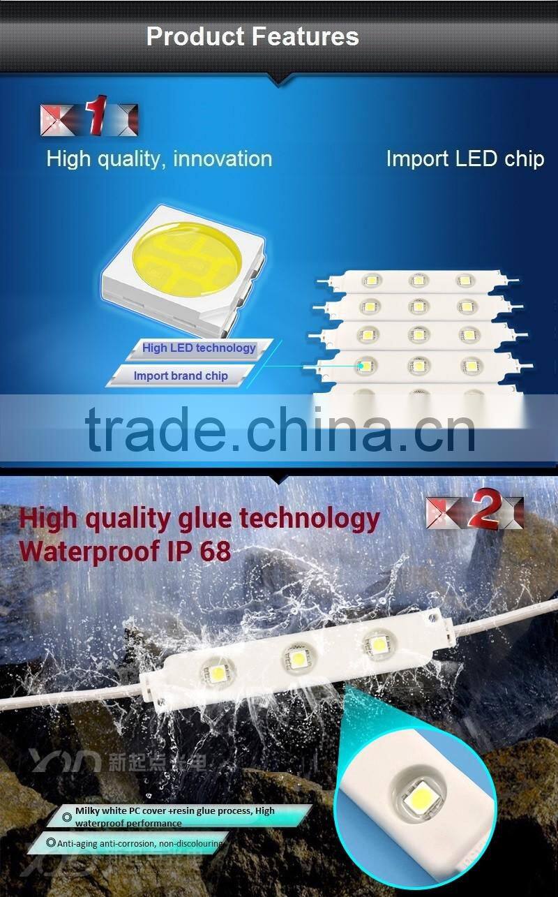 Injection led modules smd 5050 epstar chip light super bright led lights