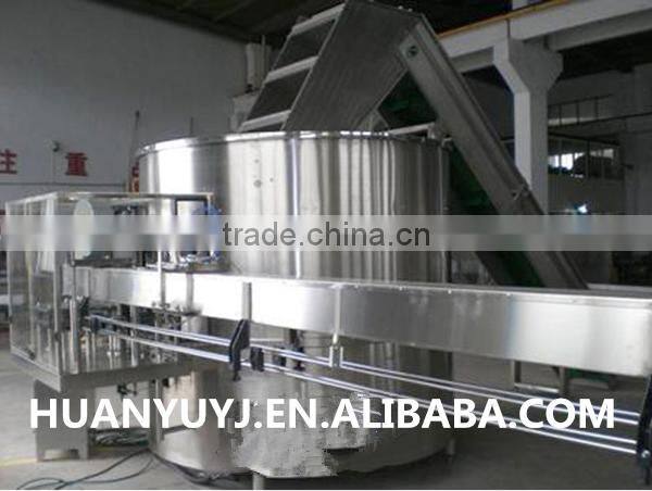 High speed bottle unscramble machine