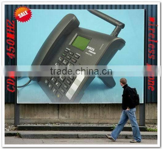 wireless phone cdma 450mhz mp3 voice message FM radio cdma fixed phone ET301-01