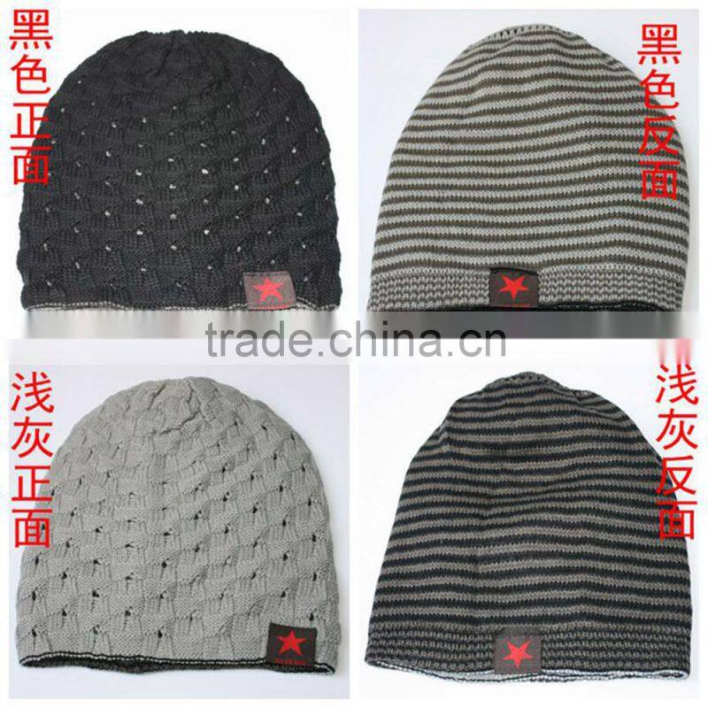 factory cheap woven label logo wholesale knit beanies, wholesale cashmere beanie hats with good quality