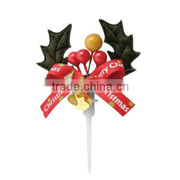 Simple Christmas cake decorations cake plug-in