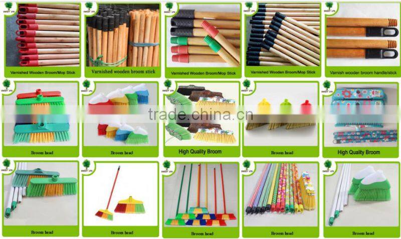 Factory price varnished wood mop handle soomth wood handle 120*2.2CM