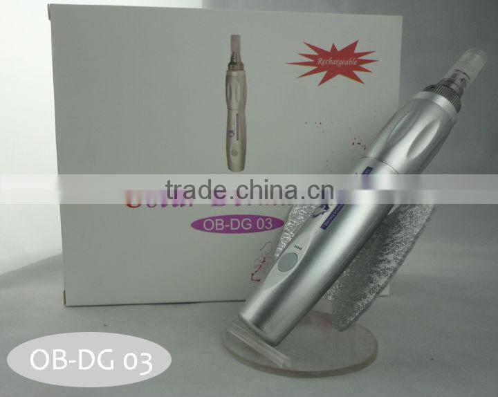 (ISO13485/CE proof) Rechargeable auto care electric titanium pen OB-DG 03
