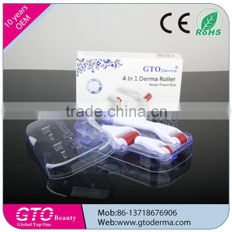 Factory direct supply 4 in 1 micro needling derma roller