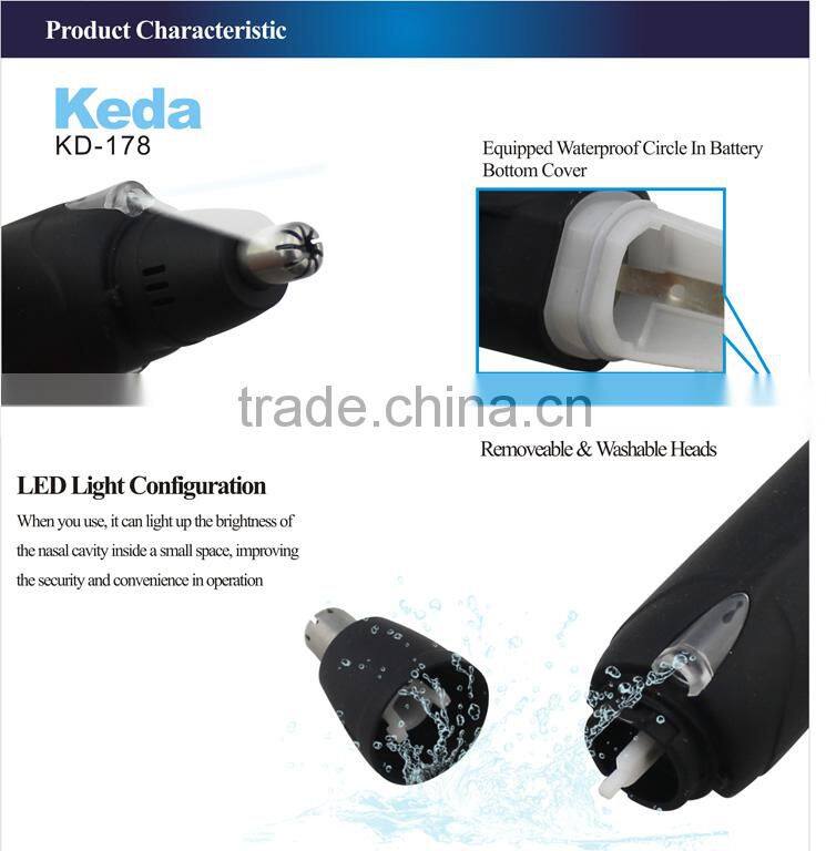 Battery Nose Ear Hair Trimmer