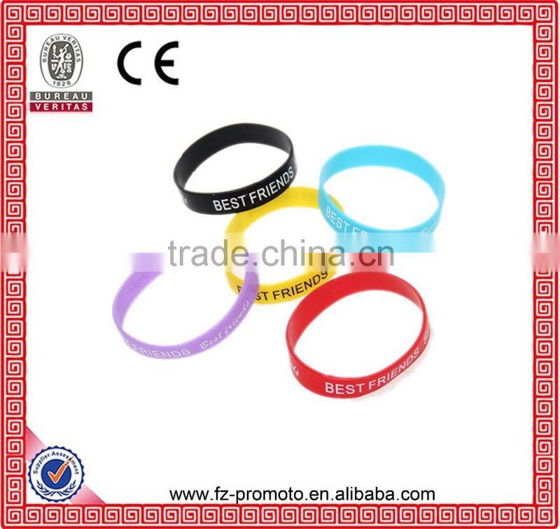 Silicone Wristband for Promotional Gifts Silicone Wristband Blue, Rubber Wristband