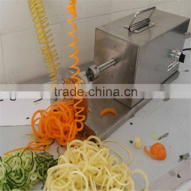 Hot sale twist potato spiral cutter 0086-15037185761