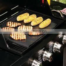2 x Barbecue Non Stick Grill Mat BBQ Oven Grilling Cooking Hot Plate Sheet