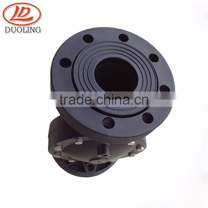 Nylon material DN150 6" valve amplifier for flow control with plastic injection molding
