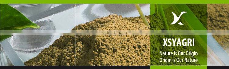 Tea seed powder used to clean the fishery pond and shrimp pond