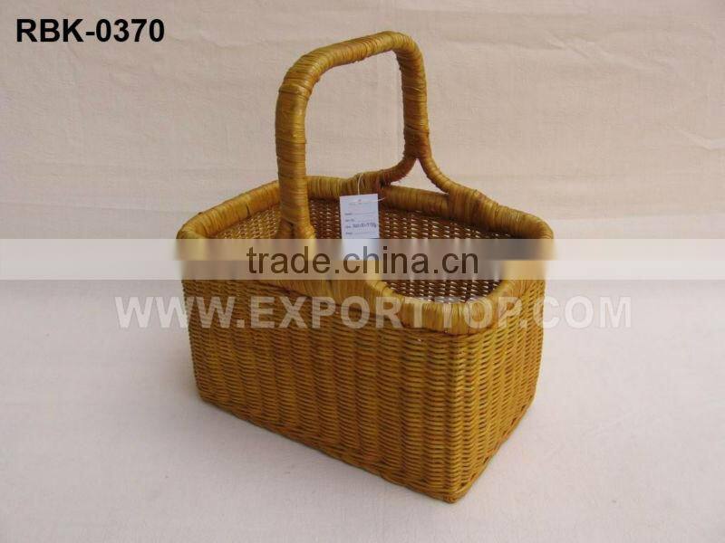 Nice rattan basket - high quality (july@etopvietnam.com)