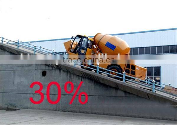 High Quality UN1.5 Small Self-loading Concrete Mixing Truck