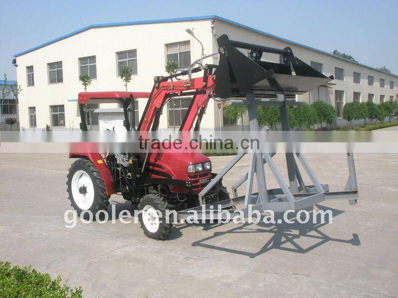 LZ304,30HP, 4WD mini garden tractors fit with 4in1 front end loader, mini garden tractor loader