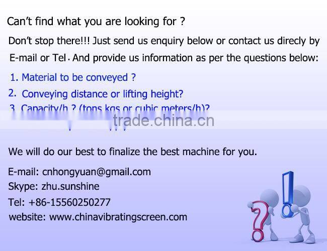 metallurgy powder U type trough shaftless screw conveyor