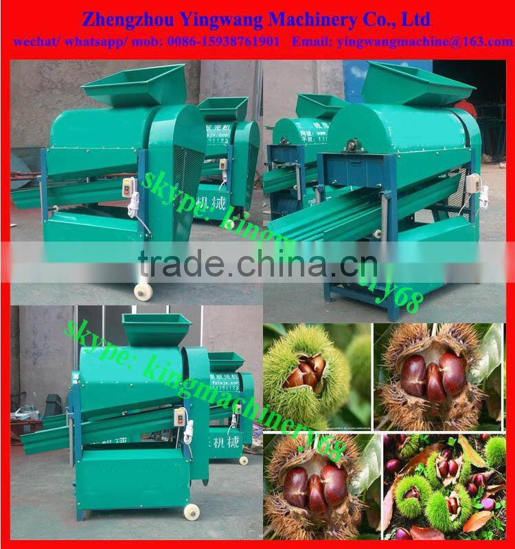 chestnut thresher machine