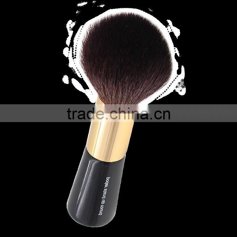 Private Label Professional powder stand up round Makeup Brushes