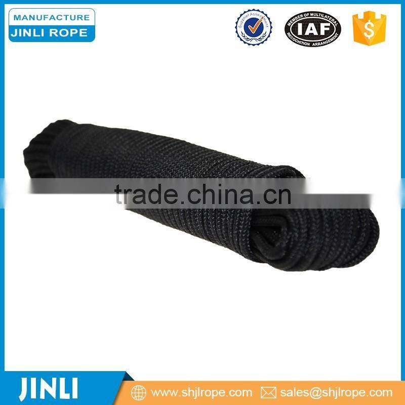 Factory Direct colorful Cheap pp braided rope