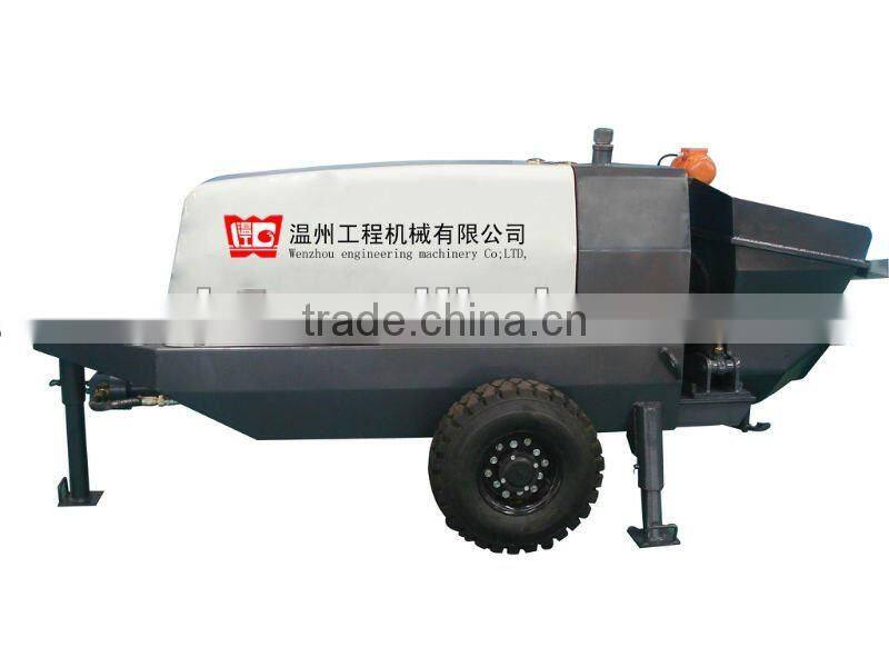 12 m3/h hydraulic concrete pump