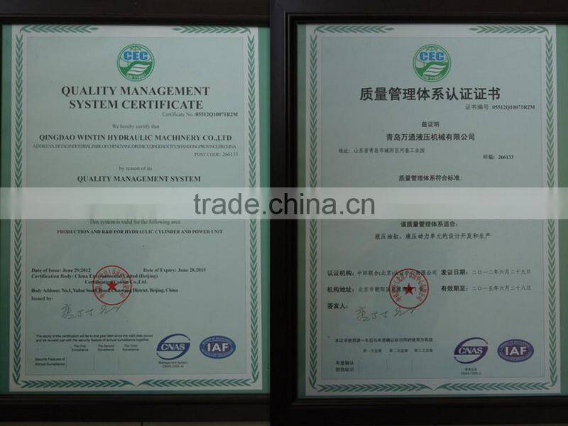 small double acting log splitter hydraulic cylinder