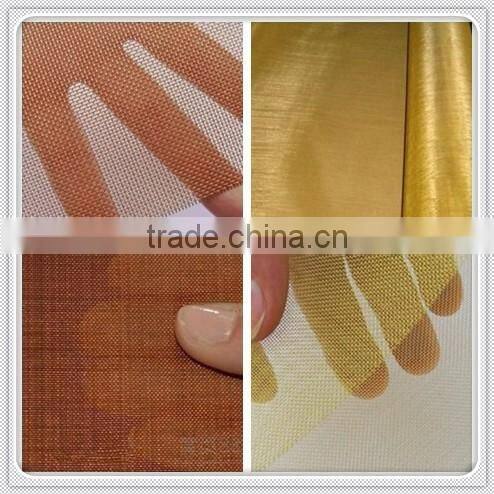 Qiangyu Hight Quality Brass wire mesh / brass screen mesh