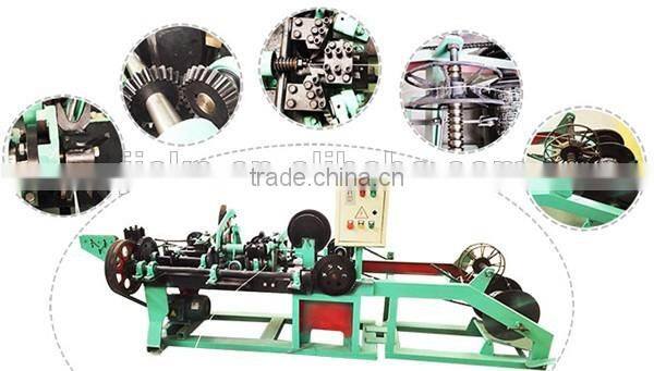 single barbed wire machine