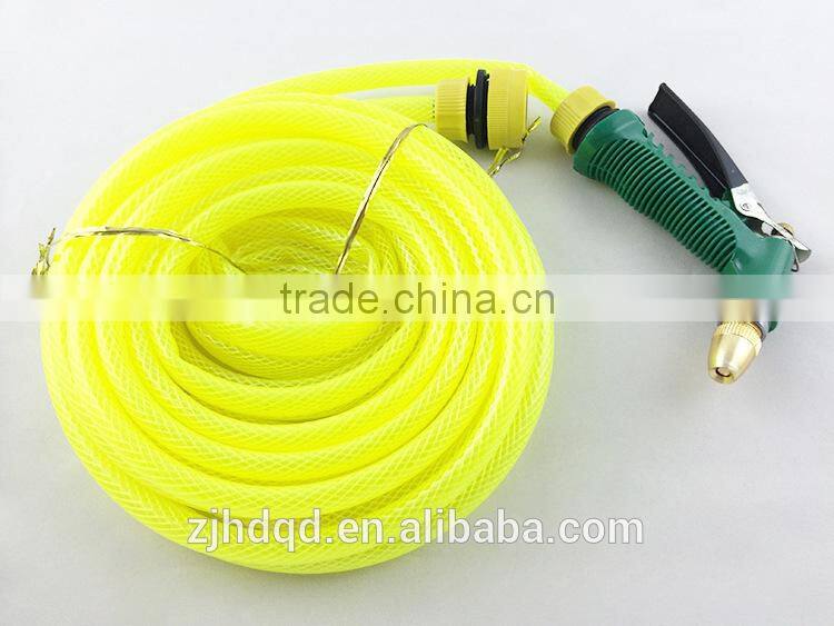 high pressure washing gun with pipe , brass head and button , 20 meters distance