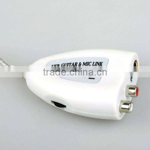 Mini USB Interface Guitar Link Cable to PC/MAC/Speaker