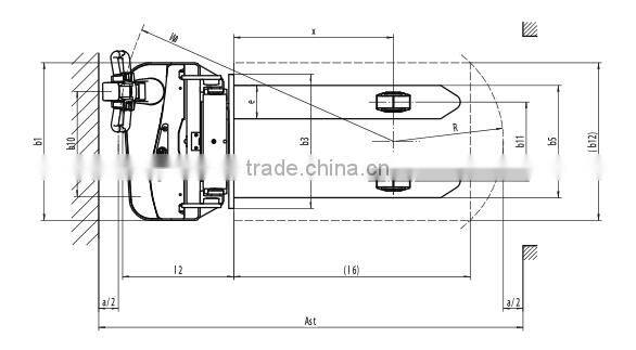 Farm 3T seat type electric tow tractor