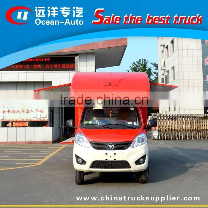 Most popular and hot sale Foton food truck for sale