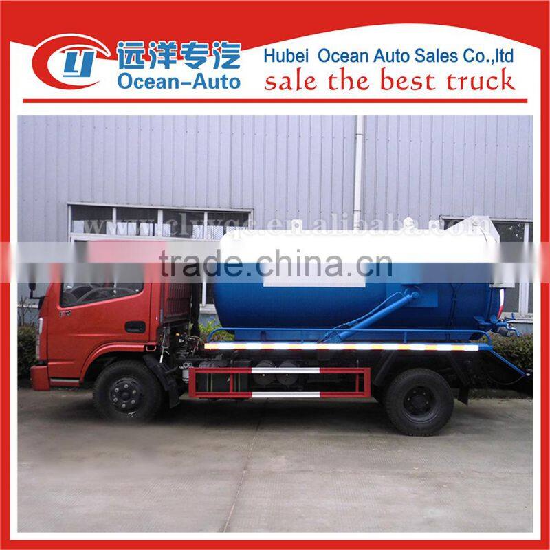 dongfeng furika mini sewage suction tanker truck