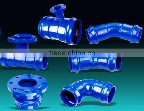 Ductile Iron Casting Pipe Fittings EN545/EN12842