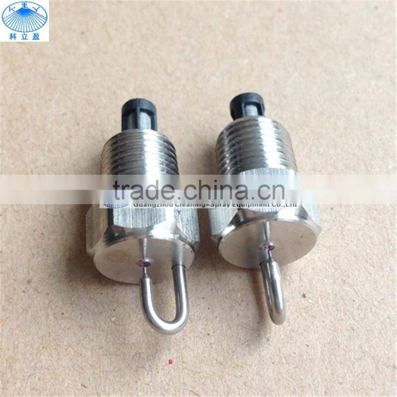 Ruby orifice mist spray nozzle with ss filter