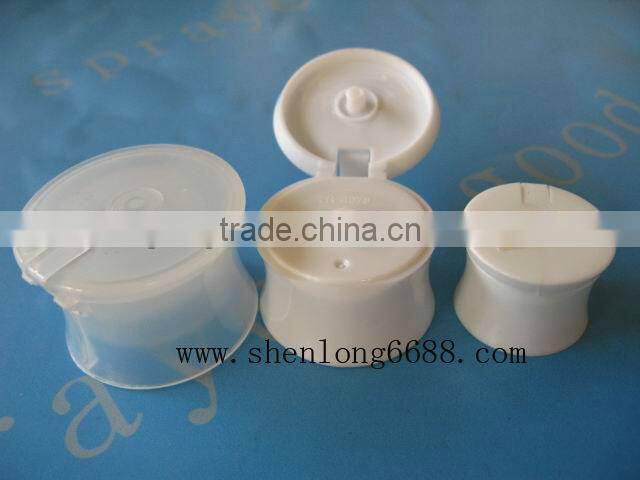 Plastic transparent shampoo bottle caps