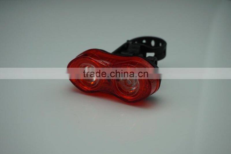high quality best-selling 2x0.5W red LED bicycle light,bicycle safety light