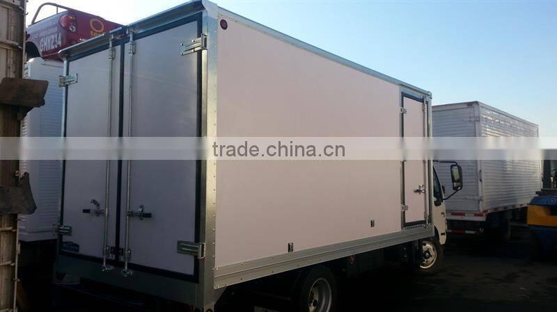 2015 hot-sale 2axles refrigerated van semi trailer/3 axles refrigerator freezer truck