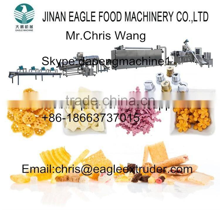 Snacks processing line