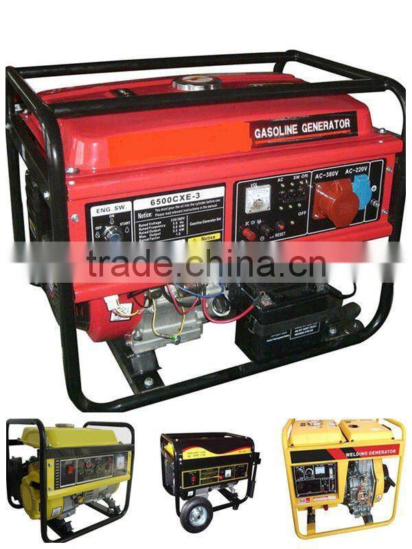 Single Phase Air Cooling 2.5kW Gasoline Generator Price India